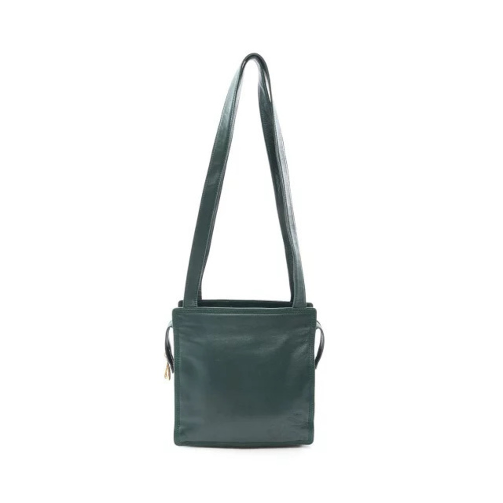 Loewe Anagram Tote Bag Leather Green